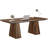 63" Modern Executive Desk, Large Home Office Computer Workstation with Sturdy Double Pedestal Base-1902975798-1903068608