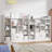 Modern Cube Bookshelf, Bookcase With With 11 Cubbies And 2 Cabinets, Freestanding Book Storage Shelves For Bedroom, Playroom, Hallway-2080751502