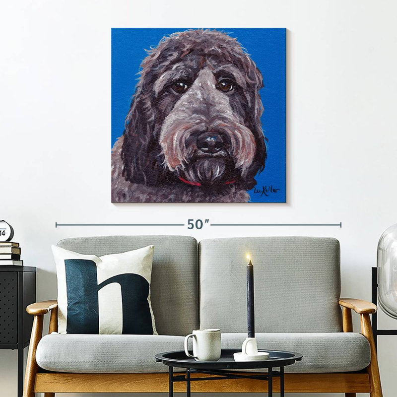 Crowle Labradoodle, 30" H x 30" W