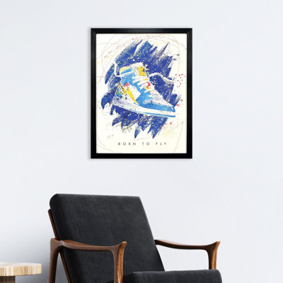 «Born to Fly», art encadré