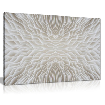 Abstract Mushroom - Wrapped Canvas Print