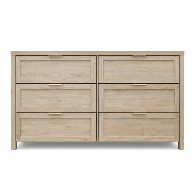 152.4 cm W Chest of 6 Drawers