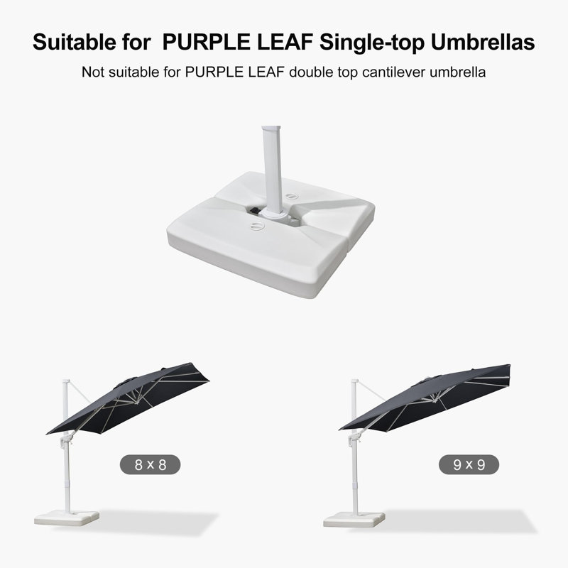 Shanetha 17,6 Lb. Base de parasol