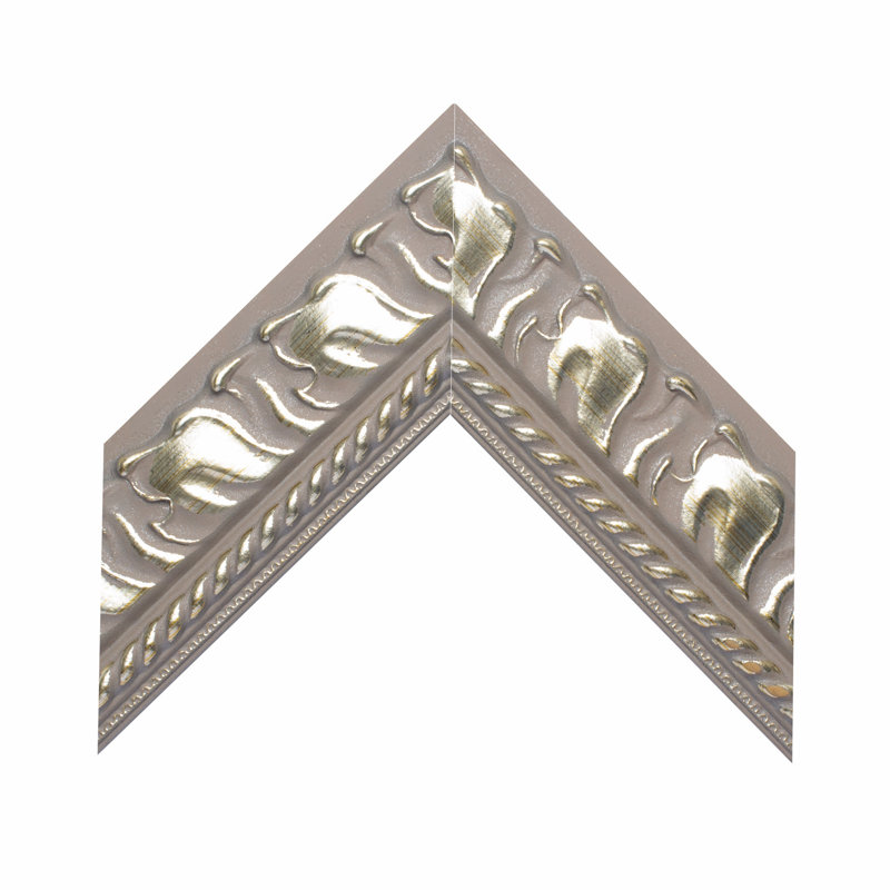 Hillsborough Wood Framed with Safety Backing Ideal for Bathroom / Vanity Mirror, Gold, 32" x 54"