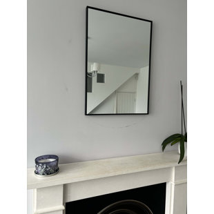 Amos Rectangular Metal Wall Mirror