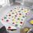 Stylish Woven Carpet, 4 x 6 Feet, 100% Polyester | Antibacterial, 3D Digital Printing, Non-Slip PVC Felt Dot Underside | Machine Washable, 0.4 in Pile Height, Perfect for Living Room & Bedroom Decor-1888111138