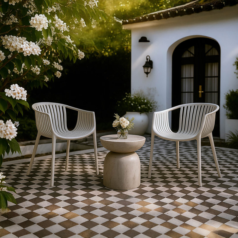 Chaise de patio Patrioflare Capri 2PK, gris, Gris