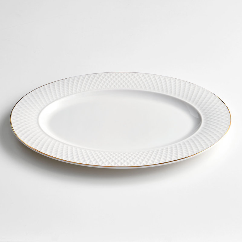 Ebern Designs Janeiya Porcelain Platter