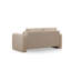 Élégant canapé 2 places, beige, 70,9 x 38,2 x 28,7 pouces | Structure en bois de hêtre durable et en carton, tissu 100% polyester | 28 coussins de dossier et coussins portatifs en mousse | Conception facile à nettoyer et élégante pour les espaces de vie modernes-212752779