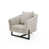 100 % polyester gris clair