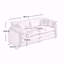 Canapé 2 places en tissu Modern-593892834