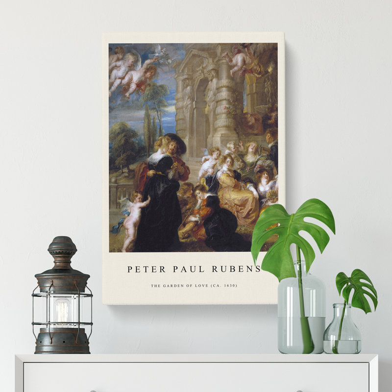 The Garden of Love by Peter Paul Rubens - Wrapped Canvas, 60cm H x 40cm W x 3cm D