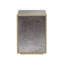 40x56.5cm Antique-mirroed Side Table  Block Small Sofa Table