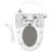 Burwell Elongated Electronic Bidet Toilet Seat