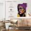 Leisha en turban mauve-108242383