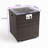 Garden Fire Column 28Inch - Steel Frame, Body Outdoor Table Features, Ceramic Tile Top-1989106512