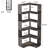 64.96" Tall 6 Tier Corner Bookshelf-1476556282