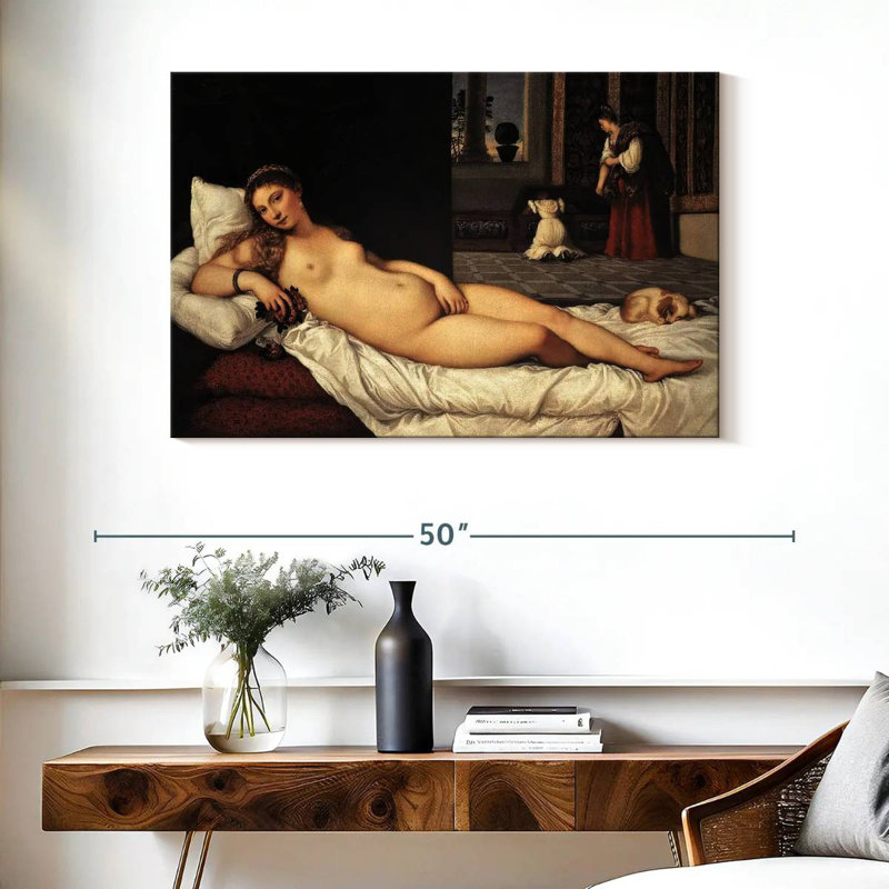 Vénus d'Urbino, H 26 po x l 39 po