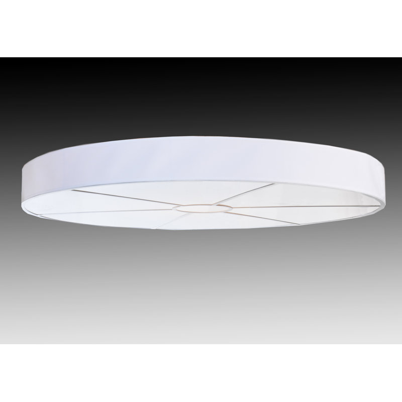 Fabric Flush Mount, GU24/Twist and Lock