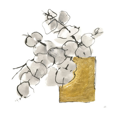 Vase délicat doré IV