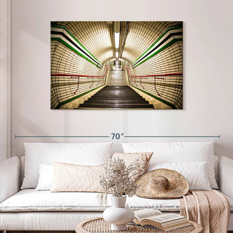 Escalier Lilie Subway, H 30 po x l 45 po