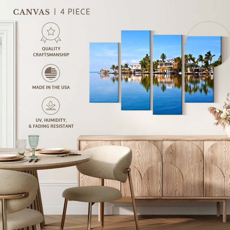 Gillard Key West Seaside Town, 48" H x 75" W