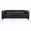 Canapé 3 places à coussin carré amovible de 84,06 po de largeur-979029377