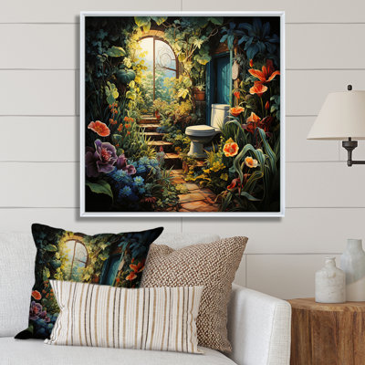 " Garden Oasis Toilet "