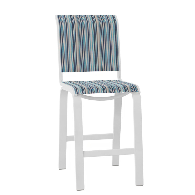 Tabouret de bar 26 po Holna, Blanc texturé, Vignoble