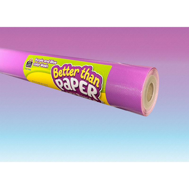 Rouleau de babillard en papier Better Than, Mauve / bleu