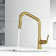 Utopia 15" H 1-handle Pull-Down 2-Function Sprayer Kitchen Faucet