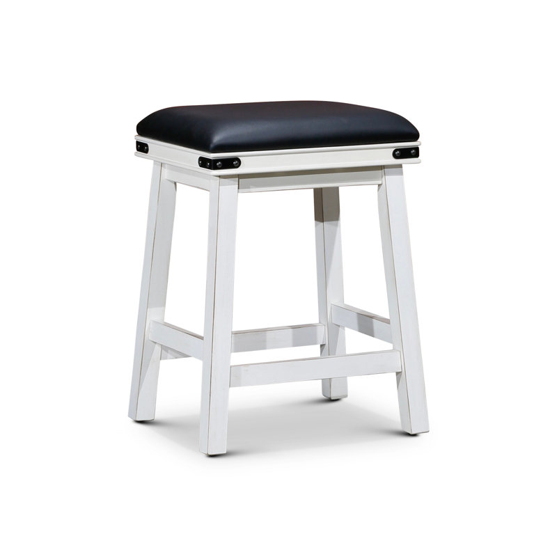 Tabouret de comptoir Bertradis, Noir