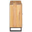 Solid Wood Rectangle Accent Cabinet