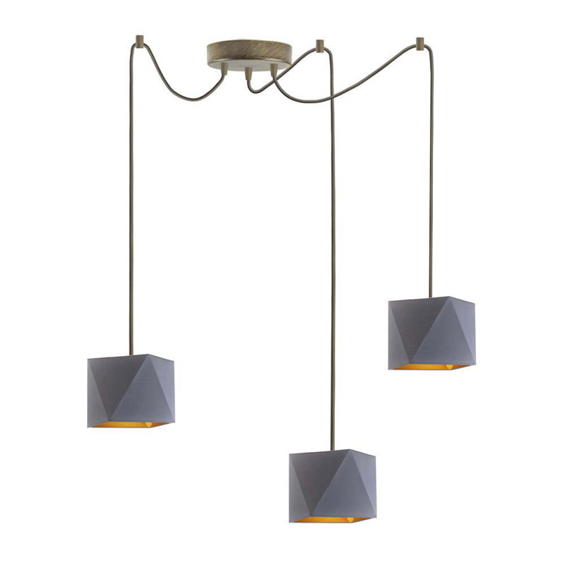 Aeralyn 3 - Light Novelty Pendant, White, Green