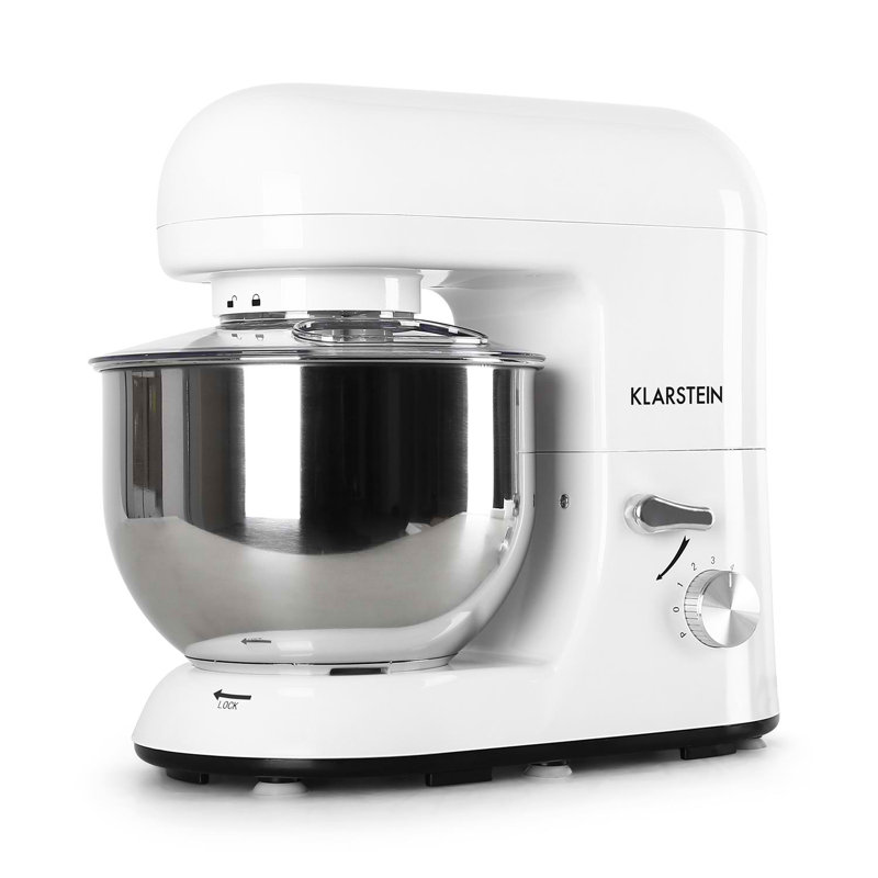Klarstein Bella 5.2L Stand Mixer, White