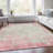 Premium Machine Washable Prisco Pink Rug-417859195