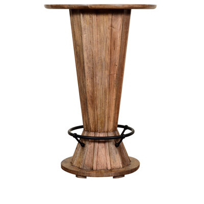 Pisani Round Solid Wood Base Dining Table