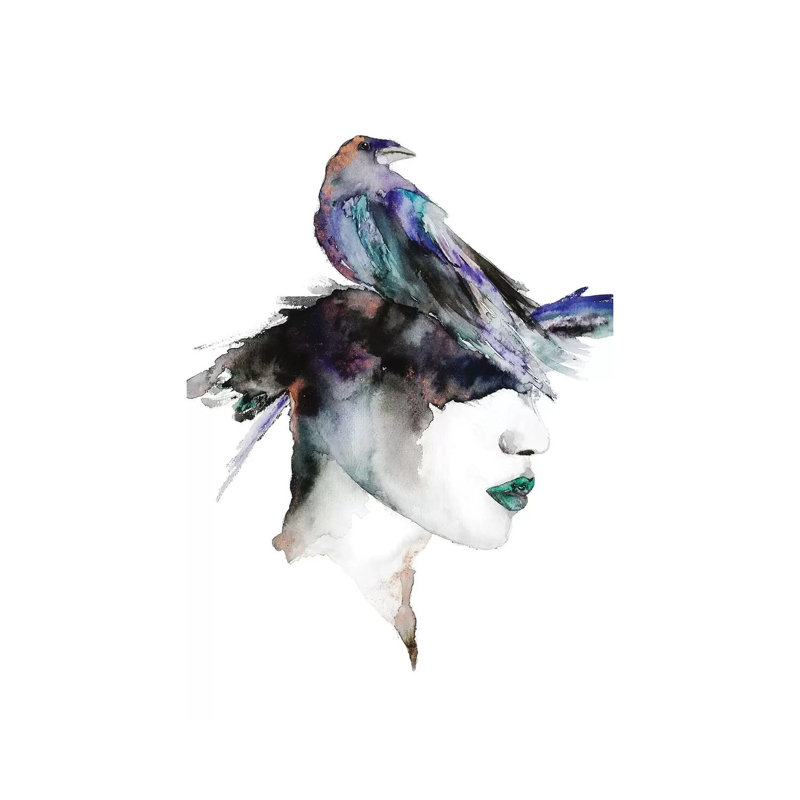 Spirit by ANDA Design - Wrapped Canvas Gallery-Wrapped Canvas Giclée, 20.32 cm H x 30.48 cm W
