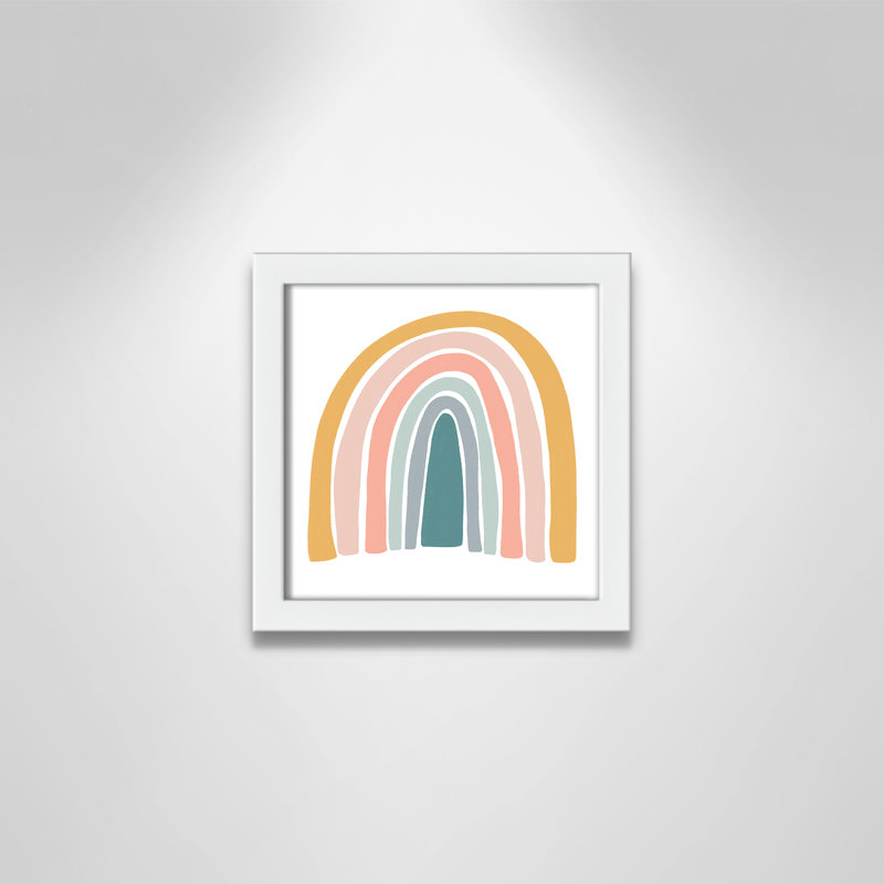 Décoration murale pour enfants, H 9 po x l 9 po x P 1,19 po, Encadré de boîte blanc