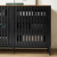 Commode double 6 tiroirs avec grille rayée