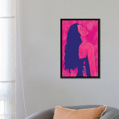 « écarlate » par giuseppe cristiano, impression sur toile