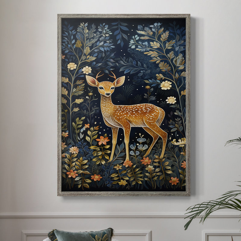 ANIMALS Series CDLxxvii, reproduction encadrée - bois massif, H 21 po x l 17 po