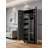 71" Black Rolling Steel Storage Locker Cabinet With Lockable Doors, Ideal For Home, Office, School, Gym, Staff And Fire Department Use-921377151