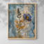 FLORAL Series XLI - reproduction encadrée de qualité supérieure - prête à être accrochée - aucun clou requis-2011758745-2011758751