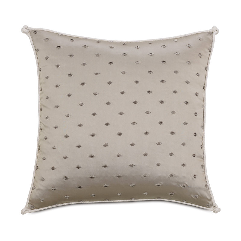 Isolde Square Pillow Cover & Insert, Faux down