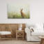Lapin brun avec toile marguerites, design par LSR Design Studio-1193851140