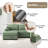 Perola Corduroy Sofa-118577969-118577968-118577983