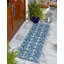 Tapis intérieur / extérieur bleu Glidden-1020792696