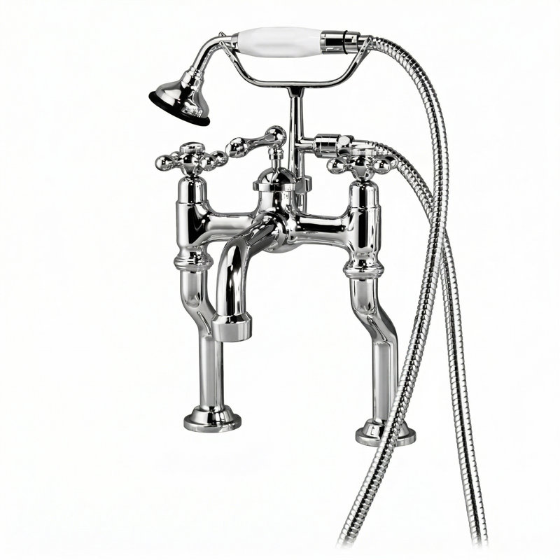 Robinet de baignoire Offset, Chrome