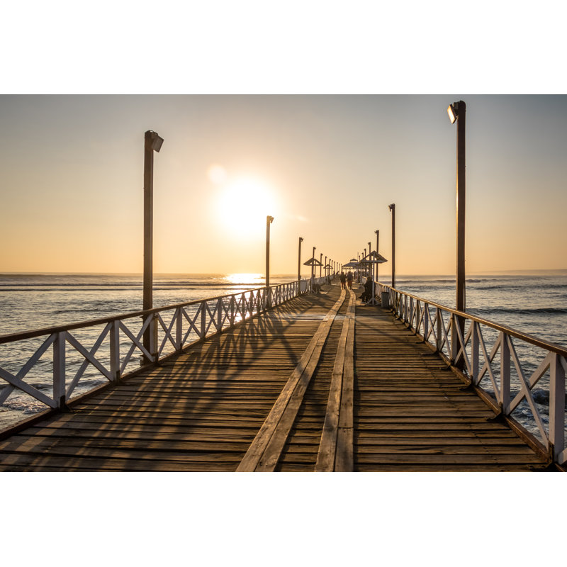 Huanchaco Beach - Wrapped Canvas Print, 20cm H x 30cm W x 3.8cm D